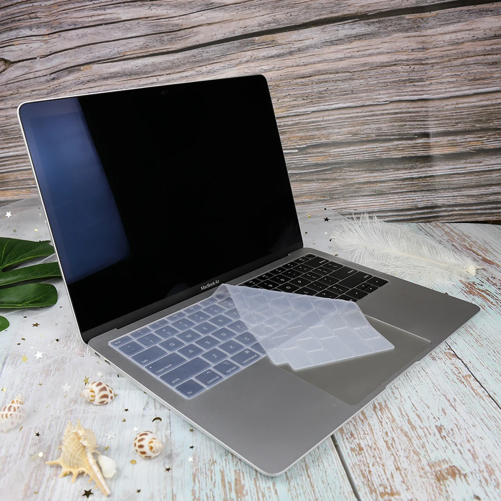 

Silicone Keyboard Cover for Macbook Air M2 A2681 Screen Cover Silica gel Protector Sticker Film EU US-Enter