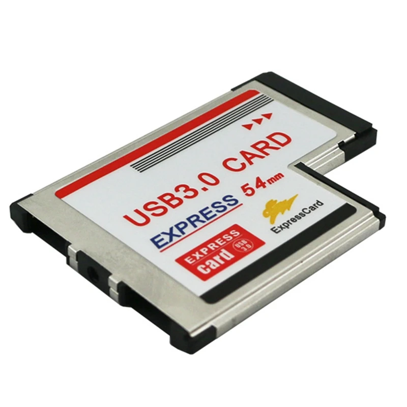 Карта-адаптер на 2 порта USB 3 0 PCMCIA до 5 Гбит/с 480/1 Мбит/с