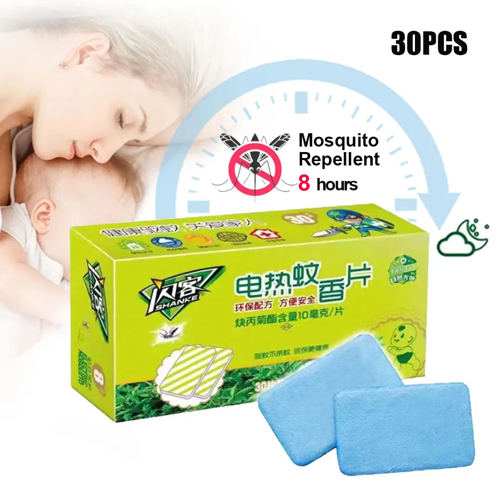 30 шт. Электрический репеллент от комаров дополнительные материалы заменяемые