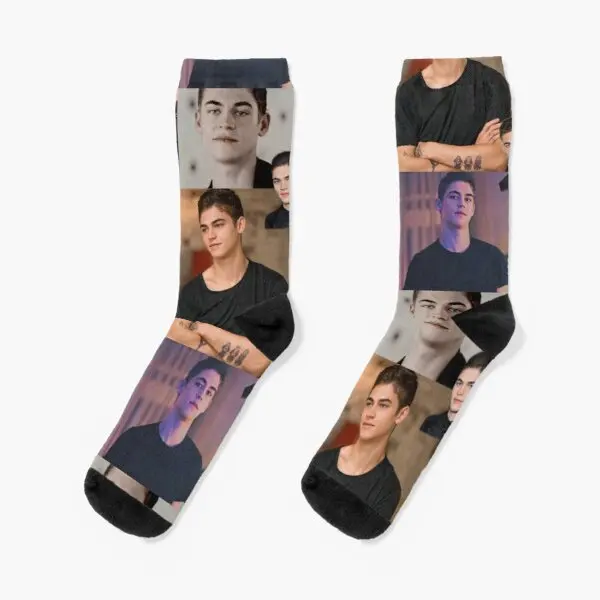 

Hardin Scott Photo Edit Crew Socks Knee High Mens Women Ankle Black Best