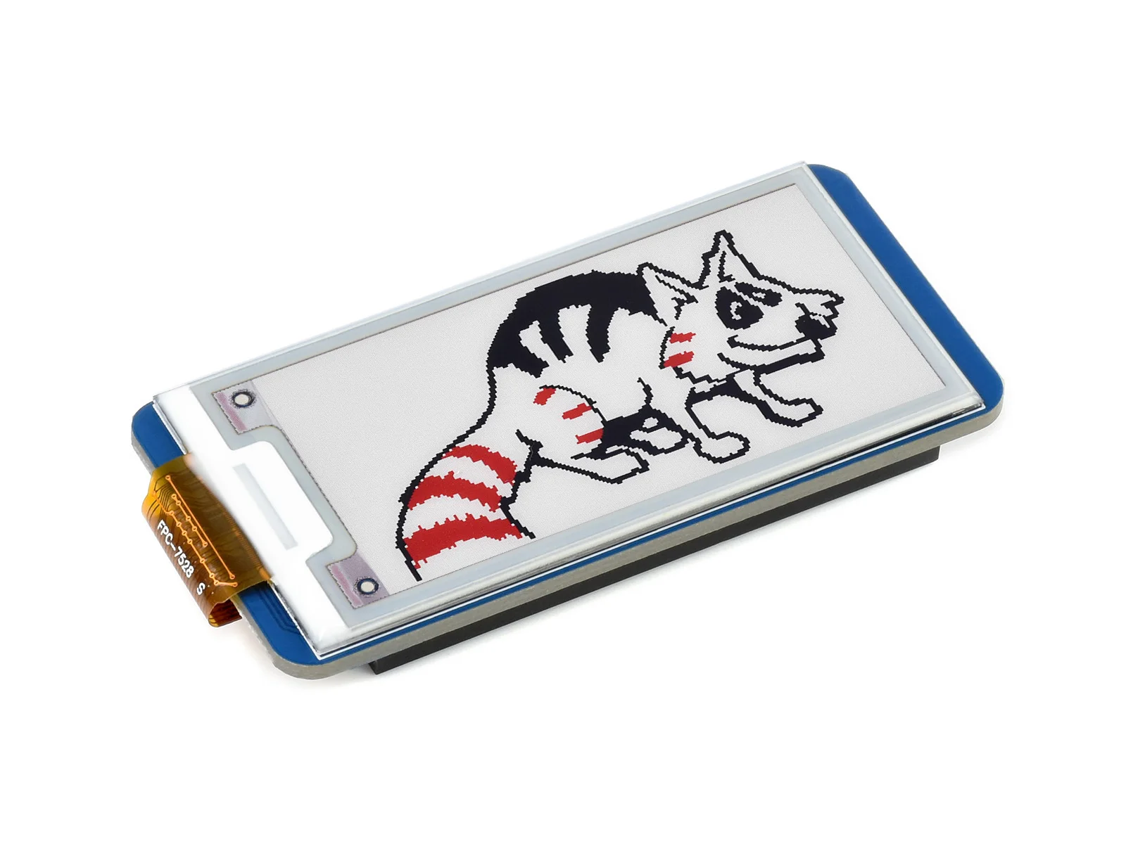 Фото Waveshare 2,13 дюймовый E-Paper E-Ink модуль дисплея (B) для Raspberry Pi Pico, 212 ×104 пикселей, красный/черный/белый, интерфейс SPI №2