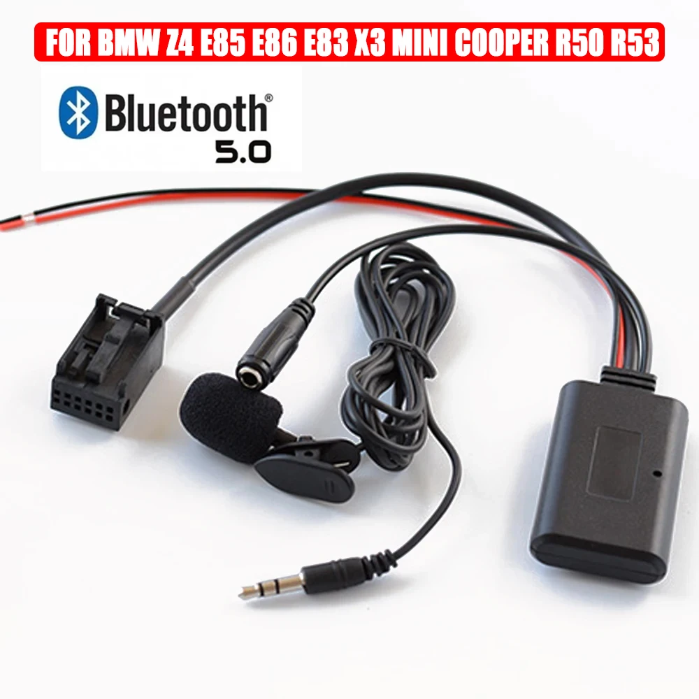 

Для BMW Z4 E85 E86 E83 X3 Mini Cooper R50 R53 Автомобильный беспроводной адаптер Bluetooth Стерео AUX IN Music Business CD