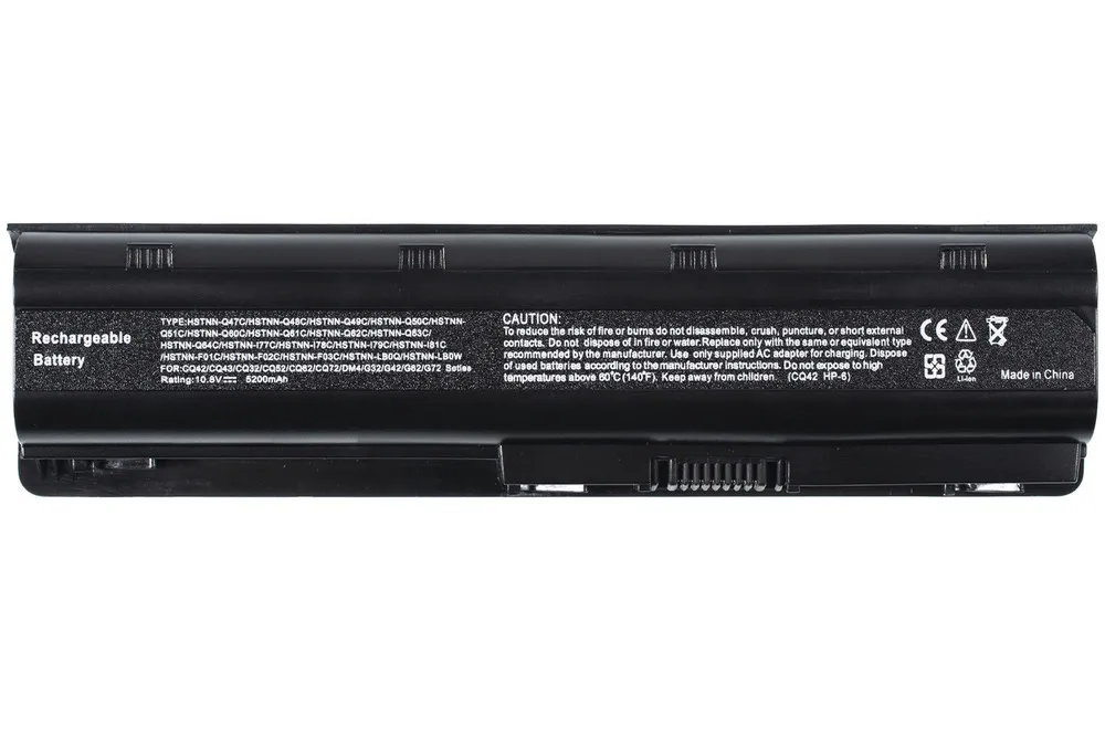Аккумулятор / 11,1V / 5200mAh / 58Wh Для HP Compaq Presario CQ57.