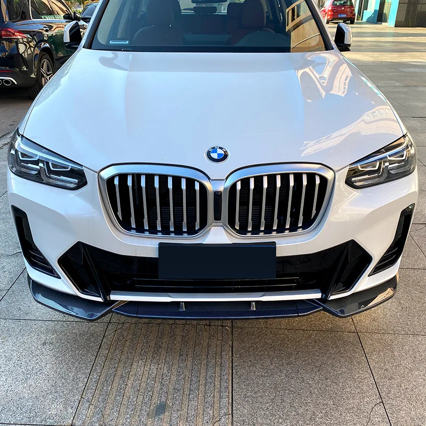 Сплиттер для переднего бампера BMW X3 G01 X4 G02 ix3 G08 M в упаковке спойлер губ диффузор