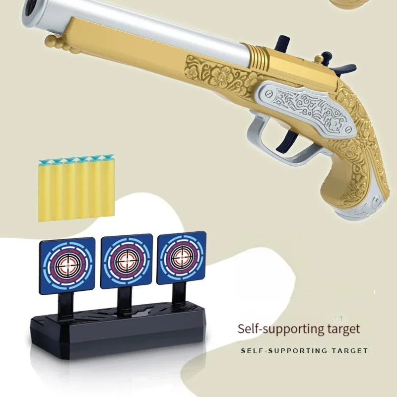 Детские Пиратские Игрушечные Пистолеты Ручной Пистолет С Мягкой Пулей