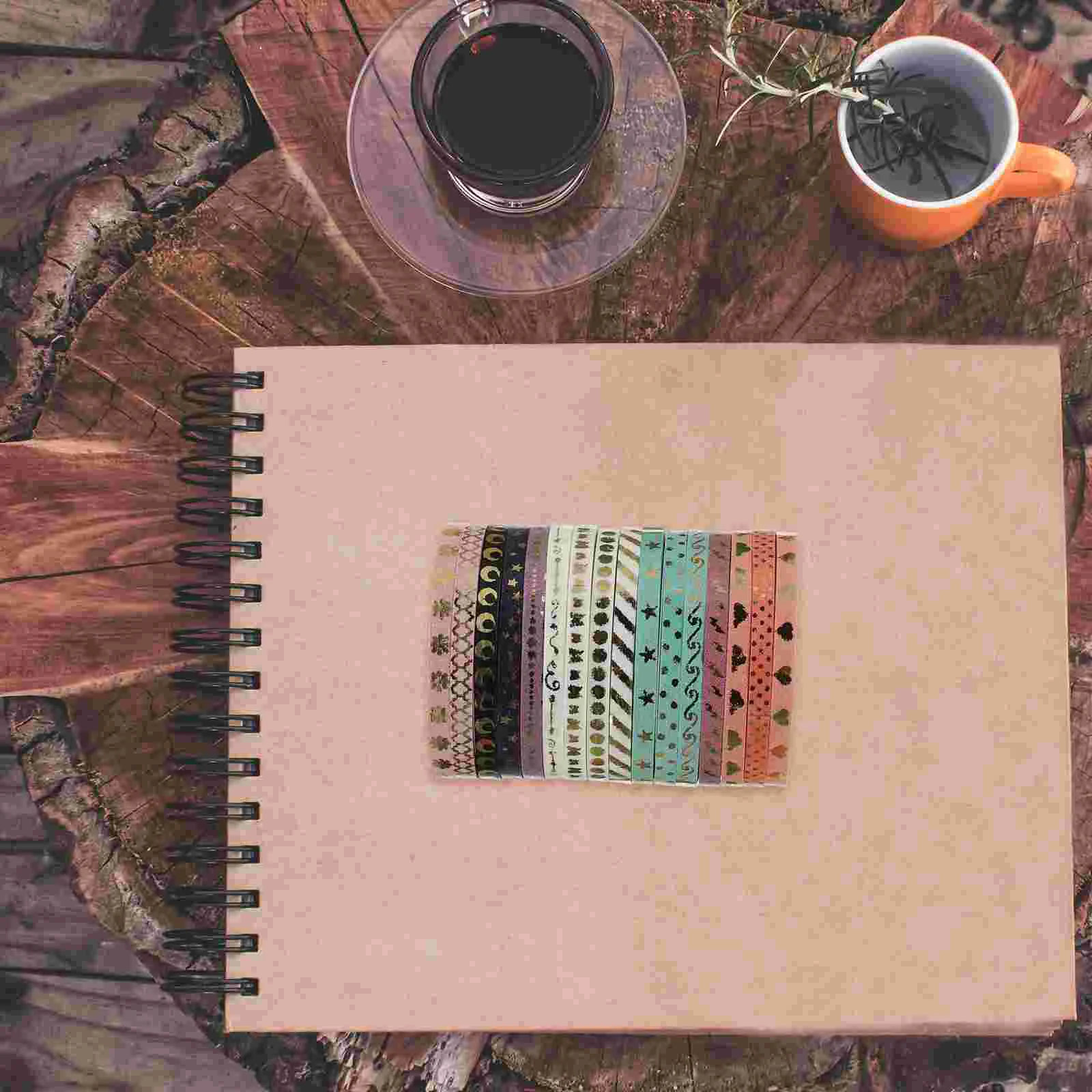 

48 Rolls Planner Tapes Crafts Tape Decor Decorative Washi Scrapbook Gift Wrapping Planner Very Fine