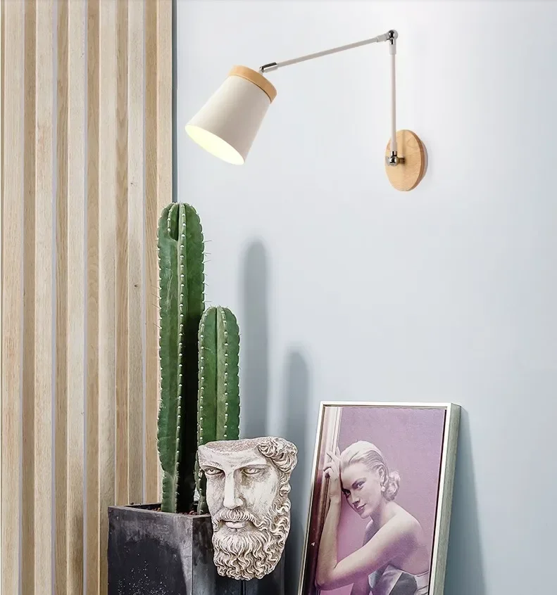 Скандинавский простой креативный лестничный светильник для спальни отеля