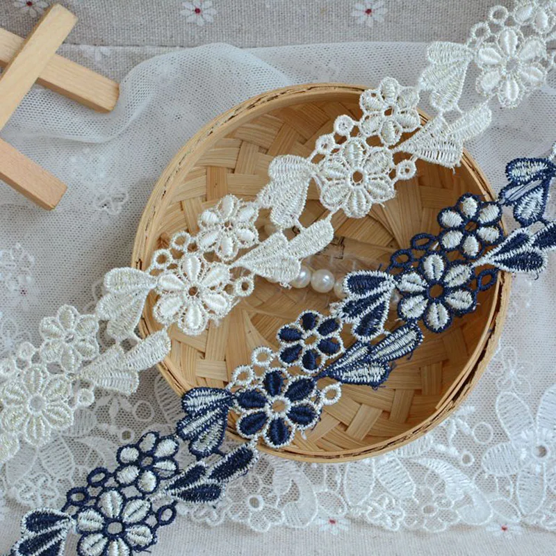 Кружевное украшение для платья 2 7 см x 1 метр