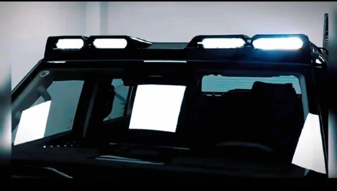 T2 TRAVELER 4EYES TYPE ROOF LIGHT Переднее крыло W463 4x4 Стиль Спойлер на крышу с подсветкой для G