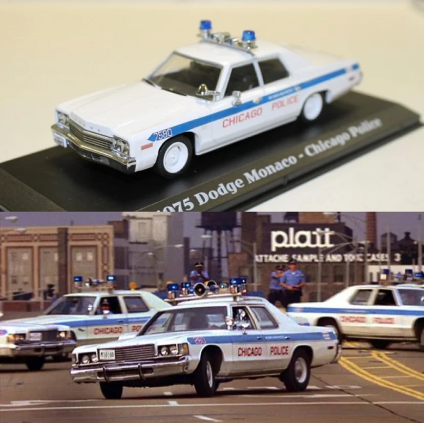 

Greenlight 1:43 For Dodge Monaco 1975 Limited Edition Simulation Resin Alloy Static Car Model Toys Gift