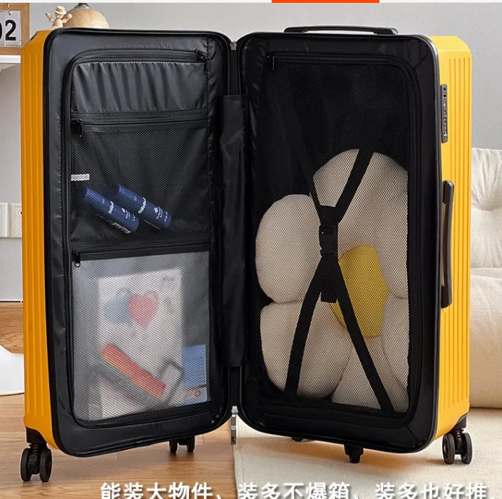 

Багаж A190 большой емкости, прочная и долговечная троллейка, стандартный 24-дюймовый пароль для путешествий