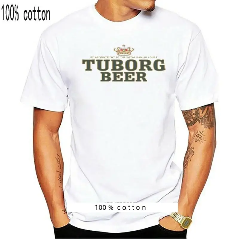 

Tuborg Beer logo Black T-Shirt Unisex