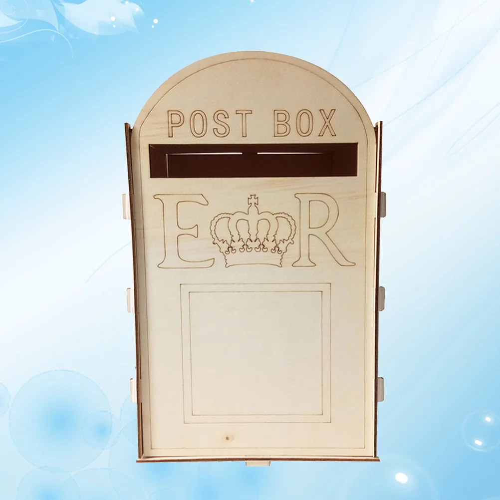 

Box Weddingholder Post Rustic Gift Guest Moneykeepsake Envelope Mailbox Letter Basket Anniversary