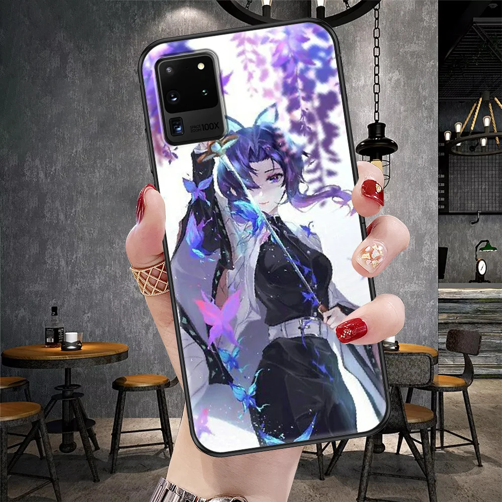 Чехол для телефона Samsung Galaxy Note 4 8 9 10 20 S8 S9 S10 S10E S20 Plus UITRA Ultra black |