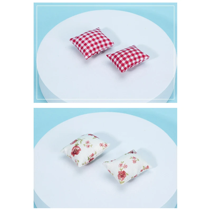 Милый миниатюрный цветочный стеллаж 1/12 для кукольного домика диван-кровать