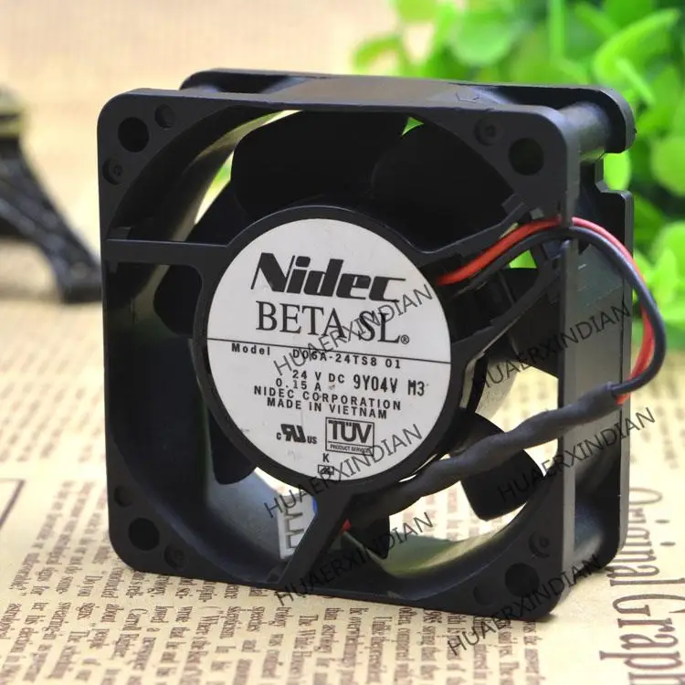 

New D06A-24TS8 01 24VDC 0.15A 60*60*25MM Cooling Fan Assembly Kit