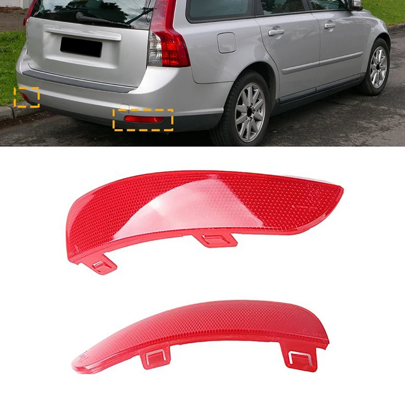 

Stop Light Brake Light Rear Bumper Reflector Lamp Light Lens Reflector Lamp For Volvo S40 V50 2008-2015