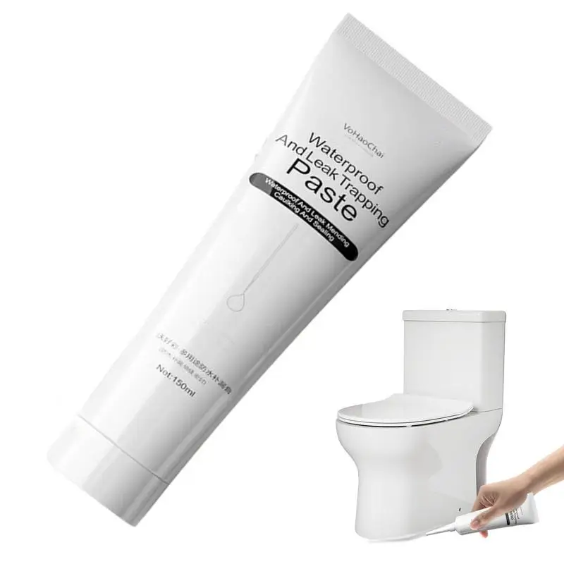 

Waterproof Sealant 150ml Weatherproof Clear Silicone Sealant Wall Repair Ceramic Agent Weatherproof Invisible Ceramic Agent