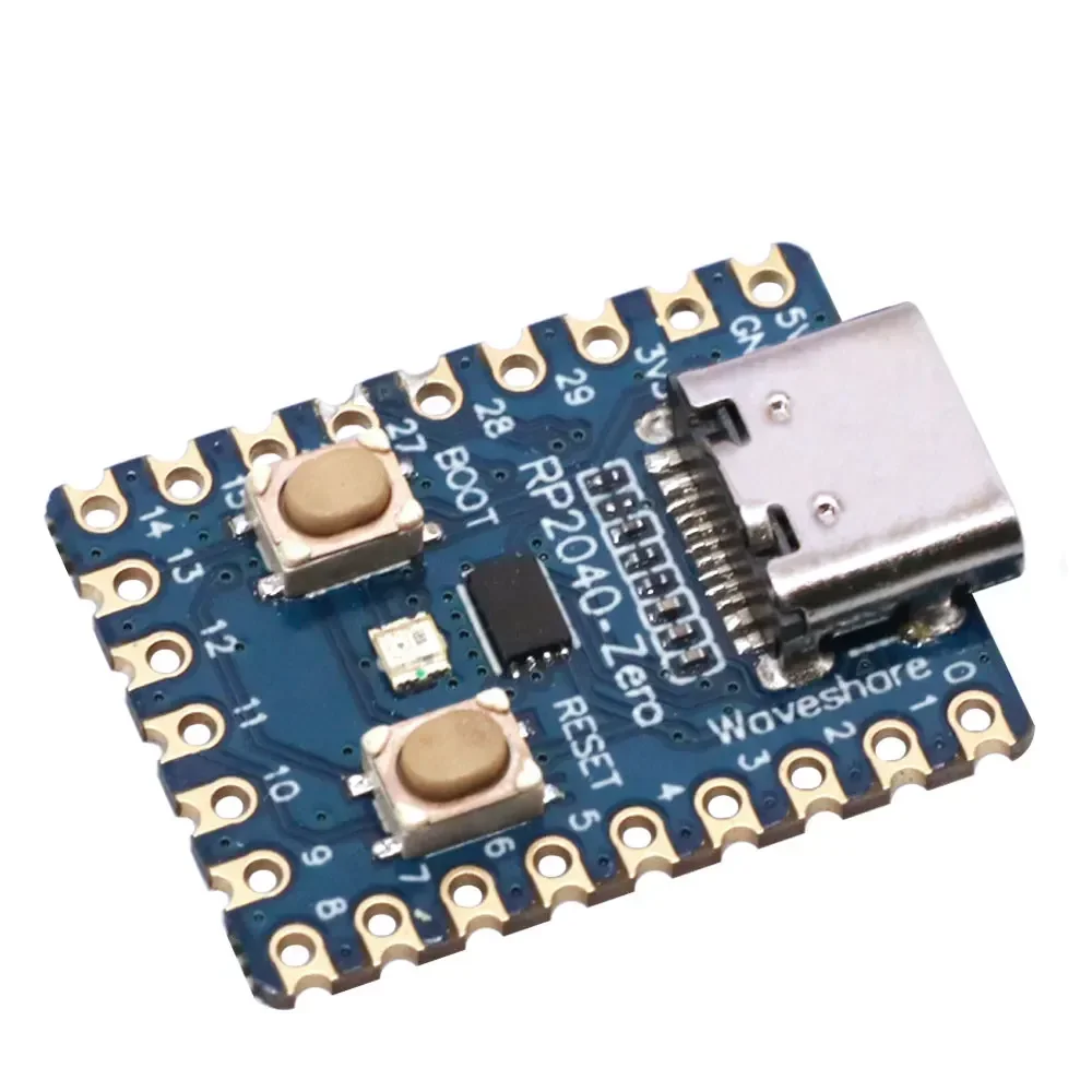 RP2040-Zero RP2040 dla mikrokontrolera Raspberry Pi moduł płytki rozwojowej PICO dwurdzeniowy procesor Cortex M0 + 2 МБ Flash