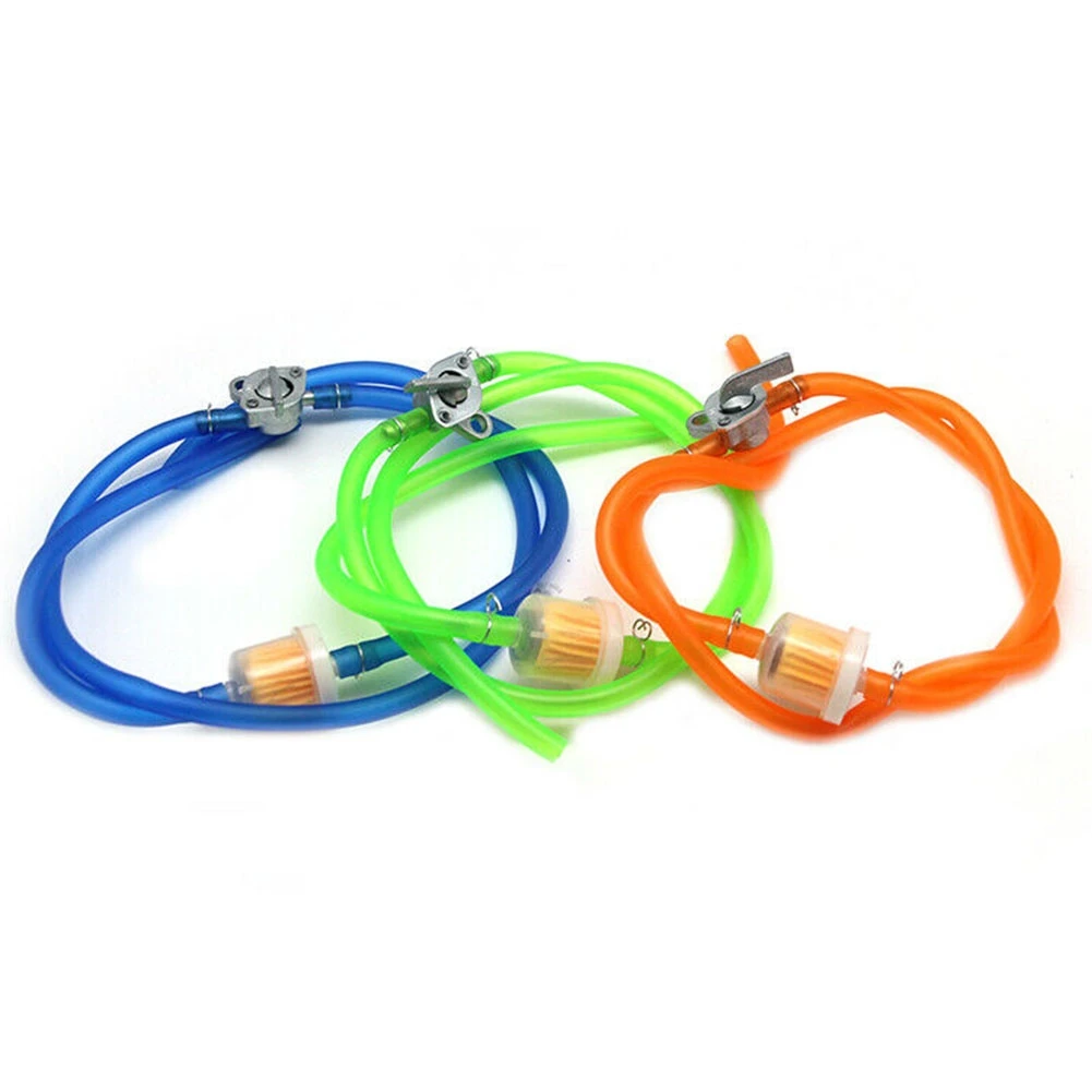 

Motorcycle Fuel Switch Gasoline Filter Tubing Set Gasoline Oil Fuel Switch Accessories For Racing ATV ATV Quads