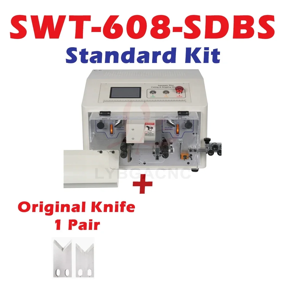 SWT508-SDB Обновление SWT608-SDB Автоматическая машина для зачистки пилинга Двойная короткая резка проволоки Srtip 0,1-6 мм2 AWG10-AWG28 220 В/110 В