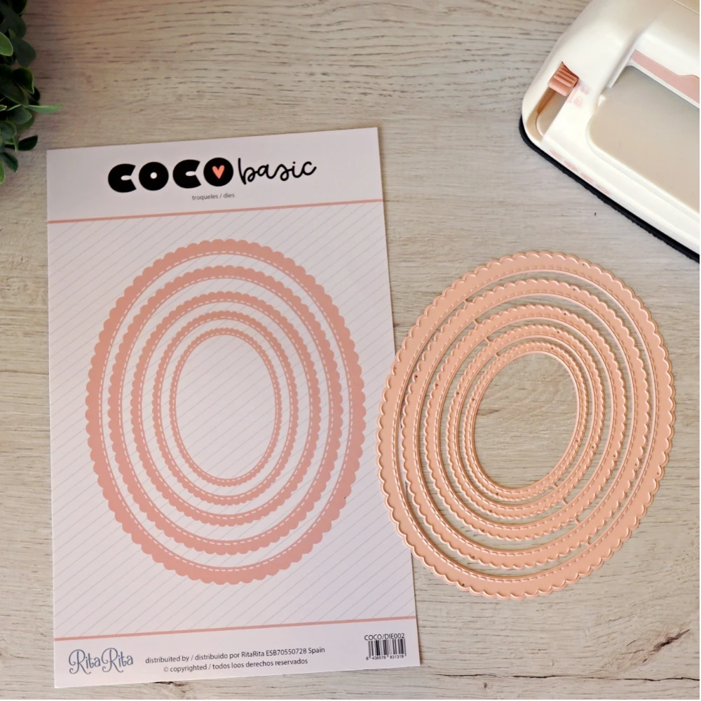 

New metal cutting die for making template card with irregular graphic background of 2023 scrapbook