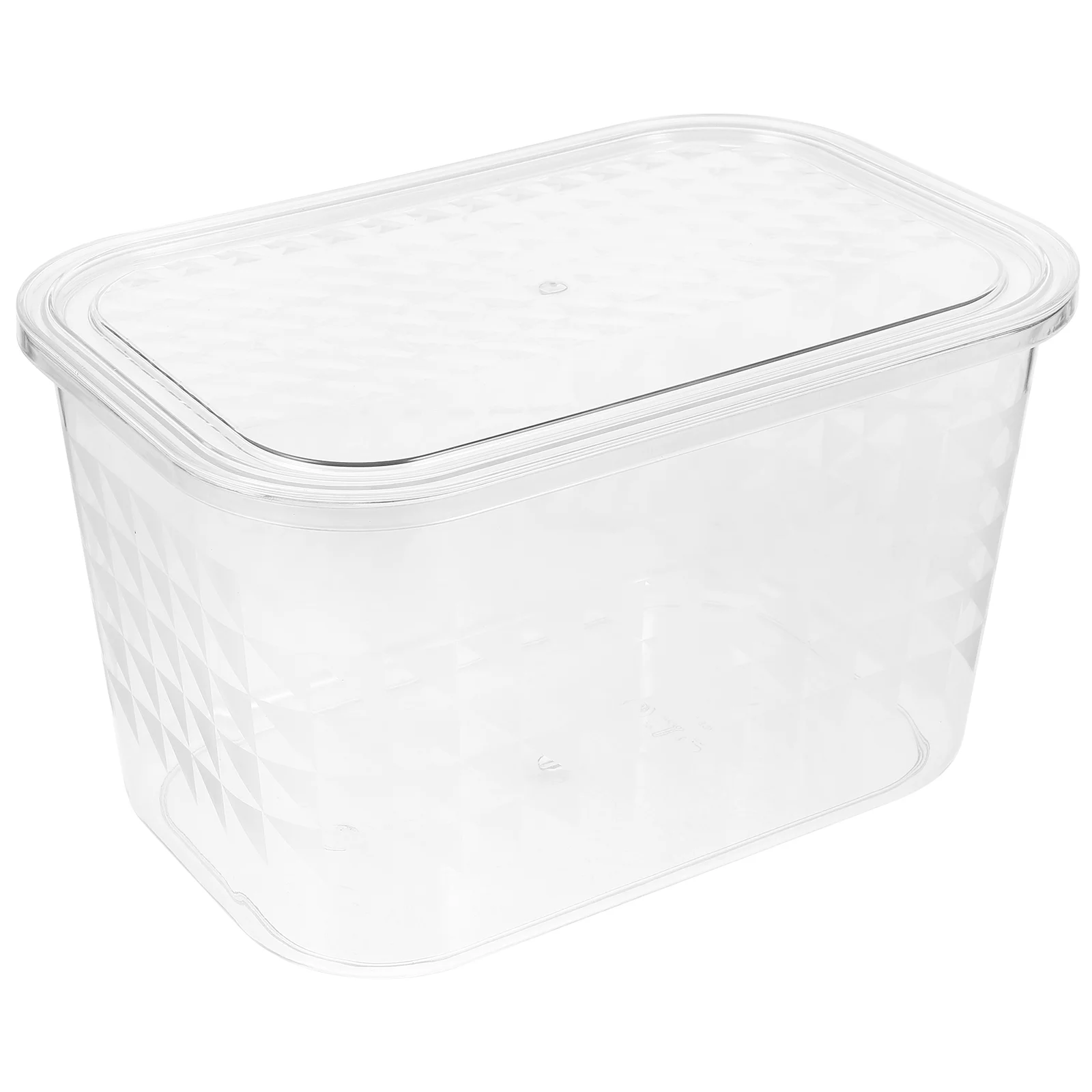 

Transparent Desktop Storage Case Organizer Bins Plastic Books Classroom Container Home Office The Pet Storage Containers For