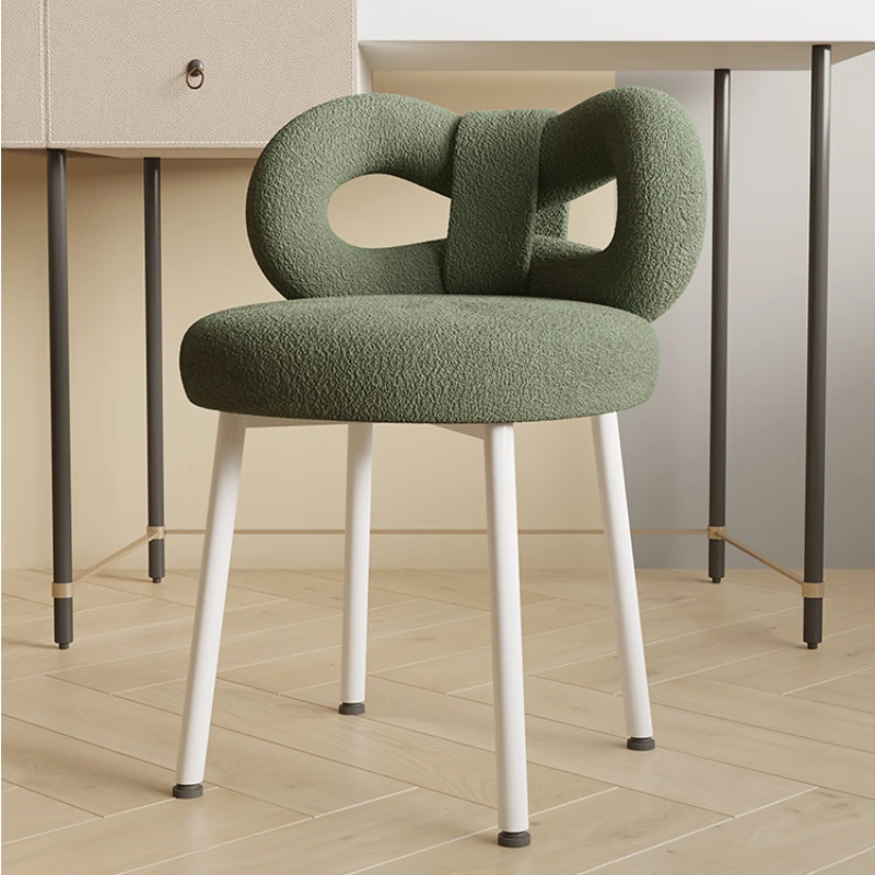 

Relax Bedroom Nordic Chair Velvet Lumbar Support Ground Makeup Luxury Chairs Balcony Nail Cadeiras De Plastico Home Furniture