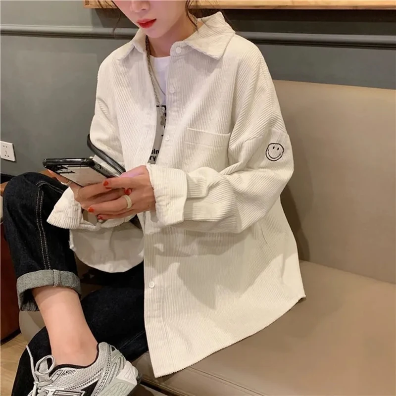 Модная рубашка с дизайном Sense Женская куртка Kawaii Girl Весенняя новая Корейская