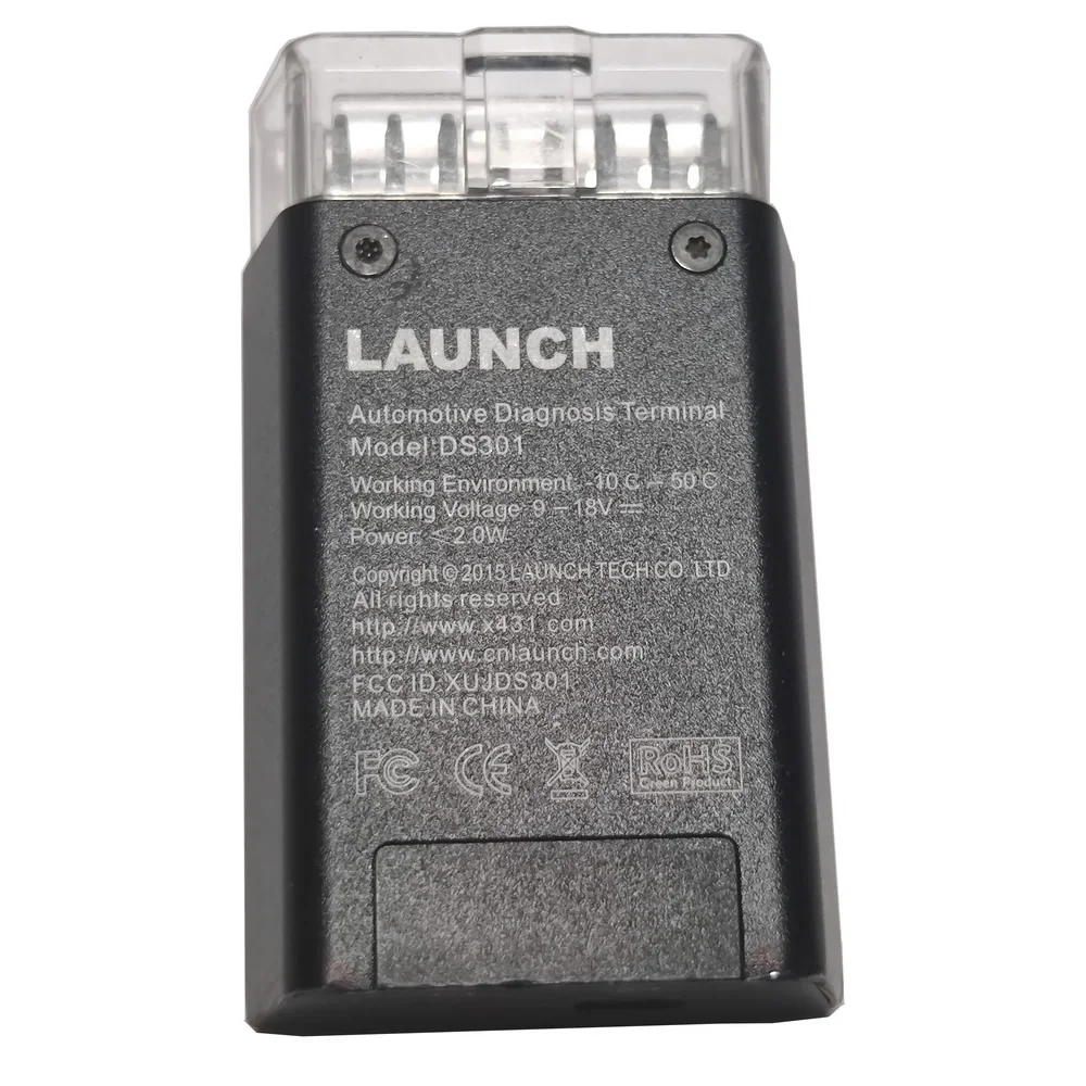 Original DS301 Bluetooth Scanner Second Hand Launch X431 Adapter Metal Box Connector |
