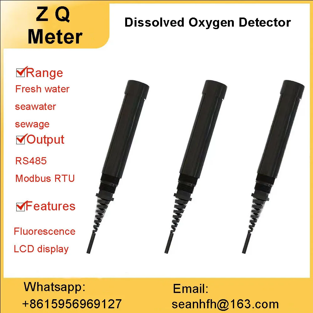 

Fluorescence dissolved oxygen detector aquaculture wastewater treatment water quality hardness sensor Online Tester