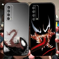 marvel venom cool phone case for huawei p smart z 2019 2021 p20 p20 lite pro p30 lite pro p40 p40 lite 5g soft back funda coque