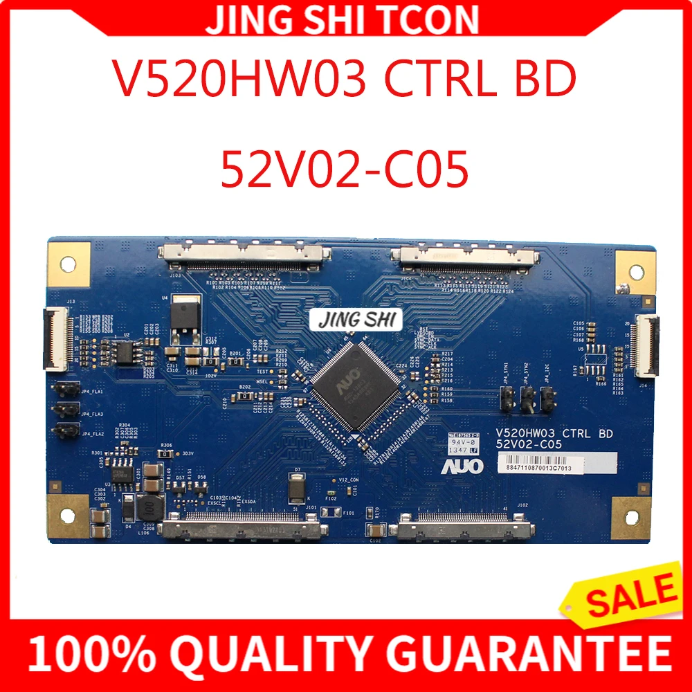 

V520HW03 CTRL BD 52V02-C05 T-Con Board For TV Origional Product V520HW03 CTRL BD 52V02 C05 Profesional Test Board