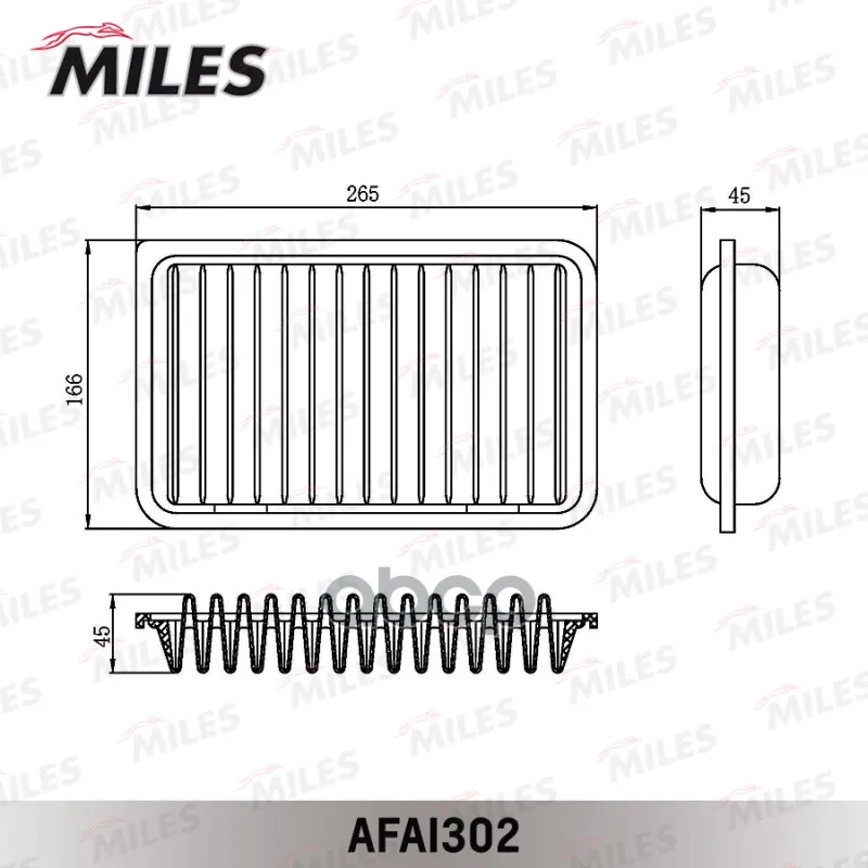 Фильтр Воздушный Suzuki Swift Iv (Mz Ez) 1.2 10- (Mann C 26 006 Filtron Ap190/8 Vic A-978) Afai302 Miles арт. AFAI302 |