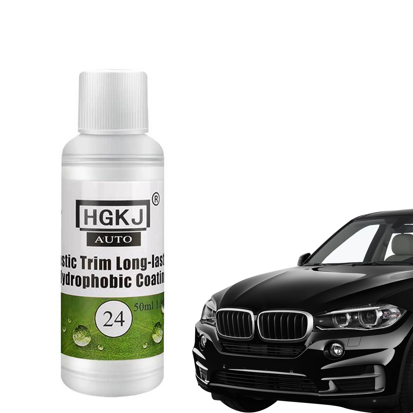 

20ml/50ml/100ml Car Plastic Renovator Trim Hydrophobic Liquid Plastic Restorer Polish Long-Lasting Protects Exterior Wax For Car