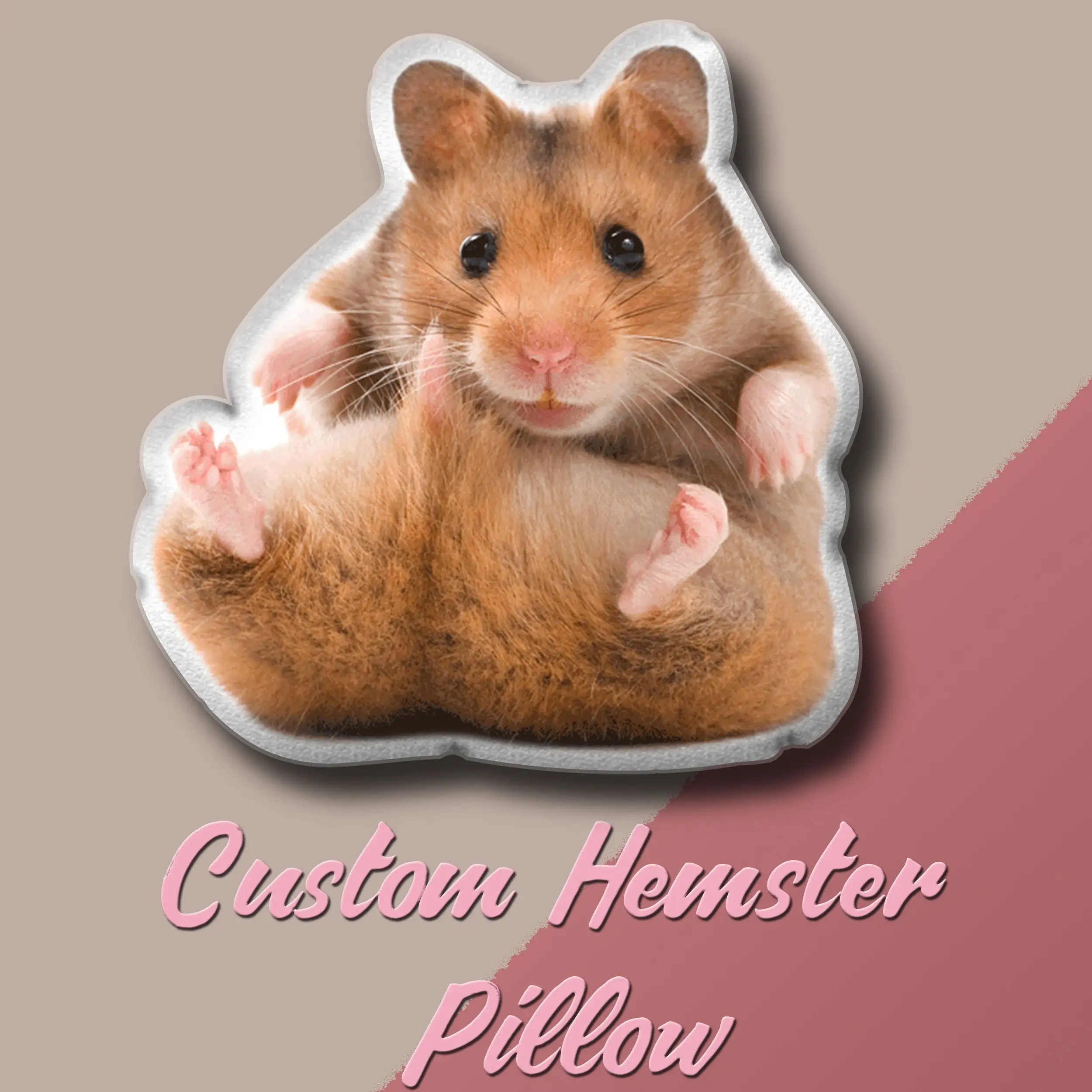 

Pet Pillow, Pet Sympathy Gift, Hamster Toys, Hamster, Custom Pet Pillow, Pet Pillow Custom, Custom Plushies, Custom Photo Pillow
