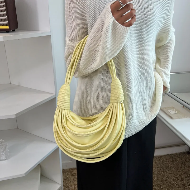 2023 trend New Line Bundle Clutch Bag For Female High Quality Women's Handbag and Purse Designer Shoulder Bag Senior Hobos