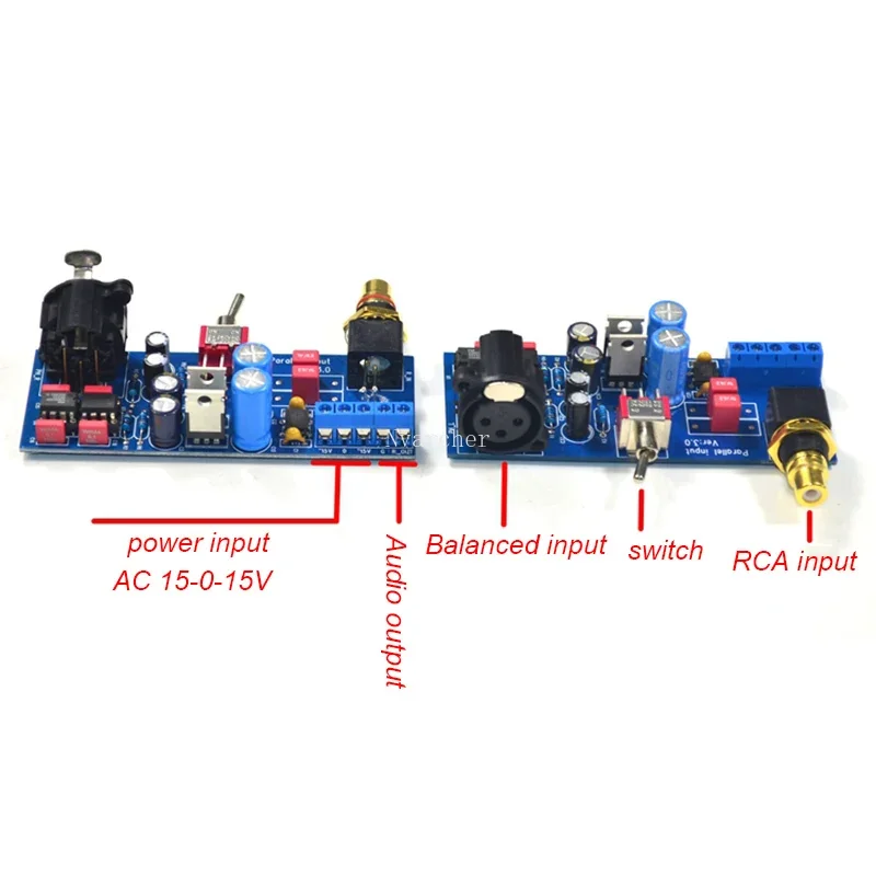 Плата усилителя мощности SSM2141