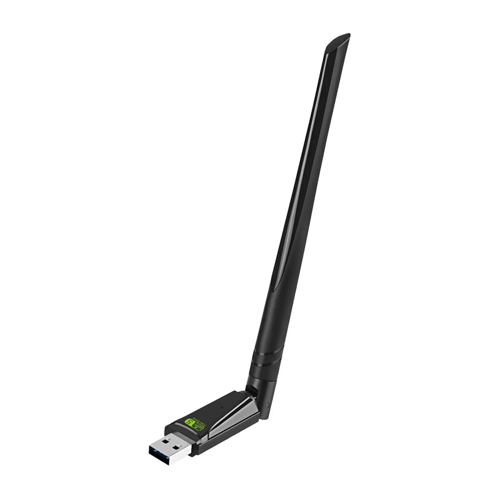 

USB WiFi адаптер 802.11AC Plug and Play с двухдиапазонным высоким коэффициентом усиления 5dBi антенна беспроводная сеть внешний приемник для ПК рабочего стола