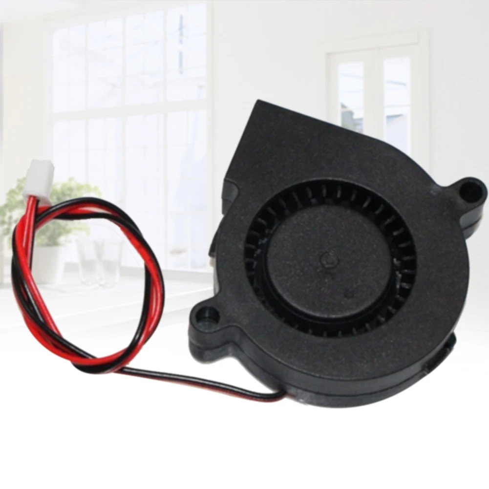 

2 Pin Oil Bearing Durable 3D Printer Parts Plastic Blower Fan For Extruder Heatsinks Low Noise Cooling Turbo Precise Brushless