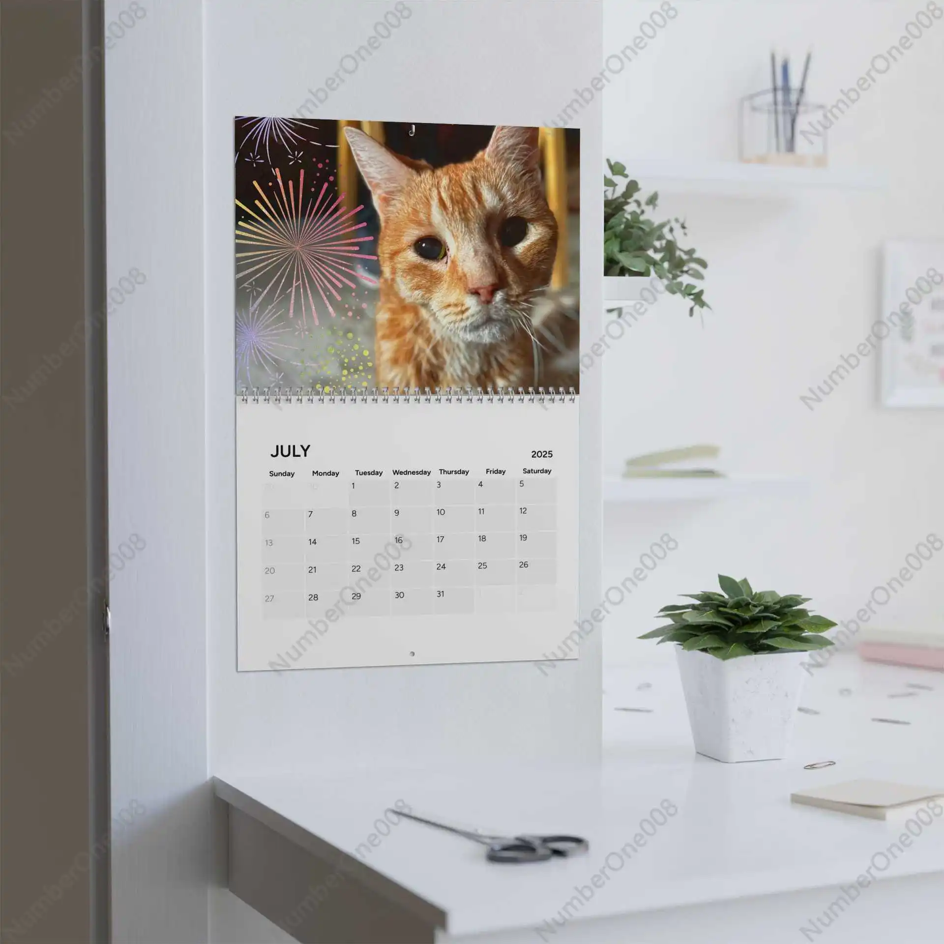 Персонализированный декоративный календарь Otto Kalender 2025 г.