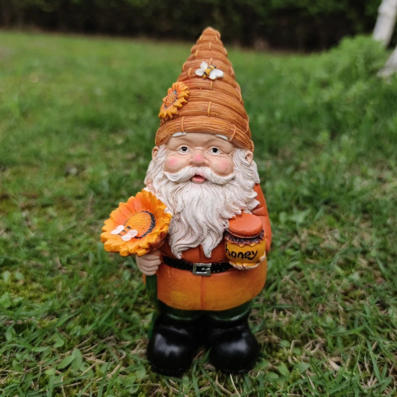 

Cute Resin Garden Gnome Statue Naughty Dwarfs Figurines Home Lovely Crafts Garden Decoration Christmas Decor For Birthday Gifts