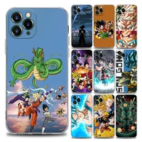 japanese anime dragon ball z guko clear phone case for iphone 11 12 13 pro max 7 8 se xr xs max 5 5s 6 6s plus soft silicone