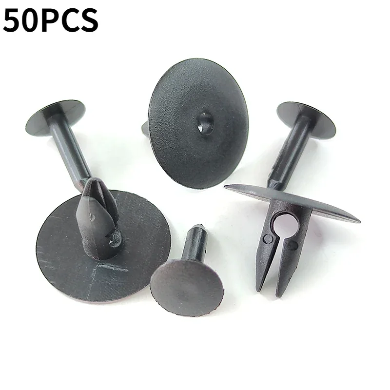 

20/50 шт., автомобильный зажим, крышка двигателя автомобиля, звукоизоляционные хлопковые зажимы для Peugeot 307 308 408 206 Citroen C4, пластиковая застежка для стайлинга автомобилей