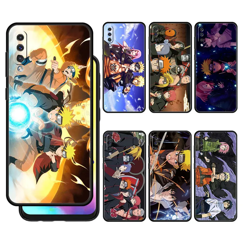 

Comic Naruto Kakashi Akatsuki Phone Case For Samsung Galaxy A50 A70 M31 for Oppo Realme C21 C3 Cover for MoTo G30 G60 Funda