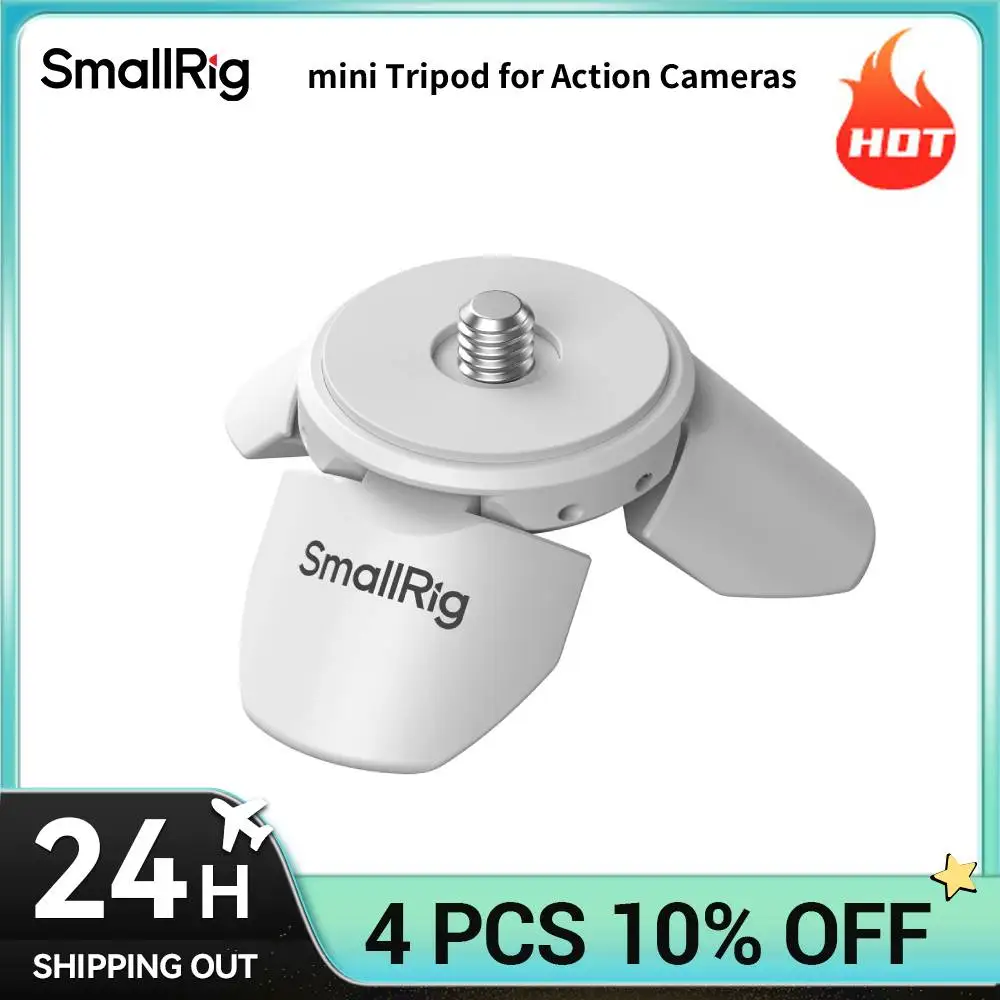Фото Мини-штатив SmallRig Pocket 4P для DJI, Insta360, GoPro и других экшн-камер, настольный мини-штатив для ручных стабилизаторов 6794 №1