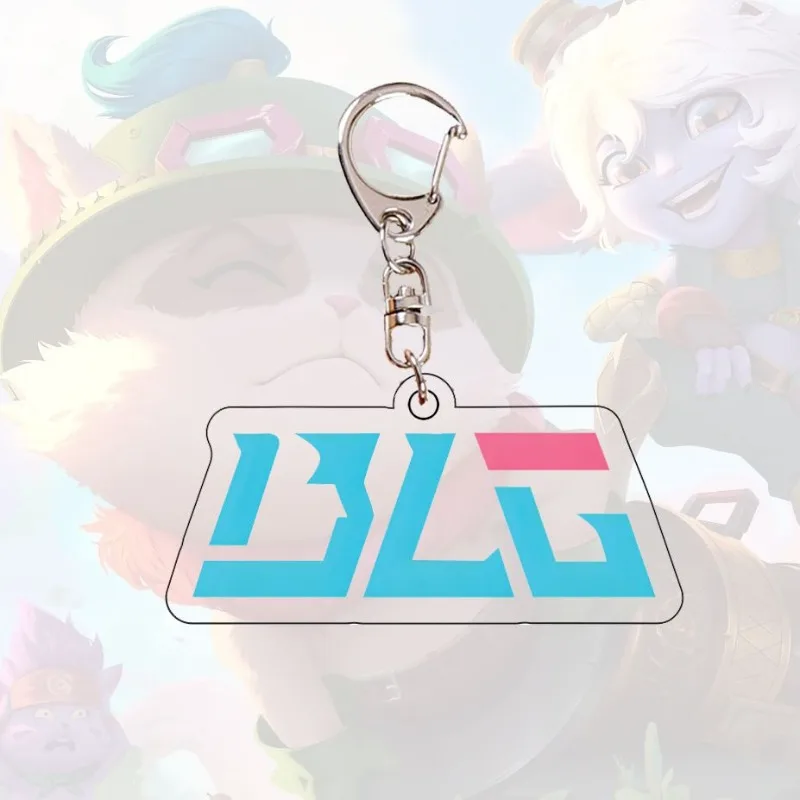 League of Legends Популярная игровая периферийная команда BLG T1 EDG RNG FPX IG Брелок для