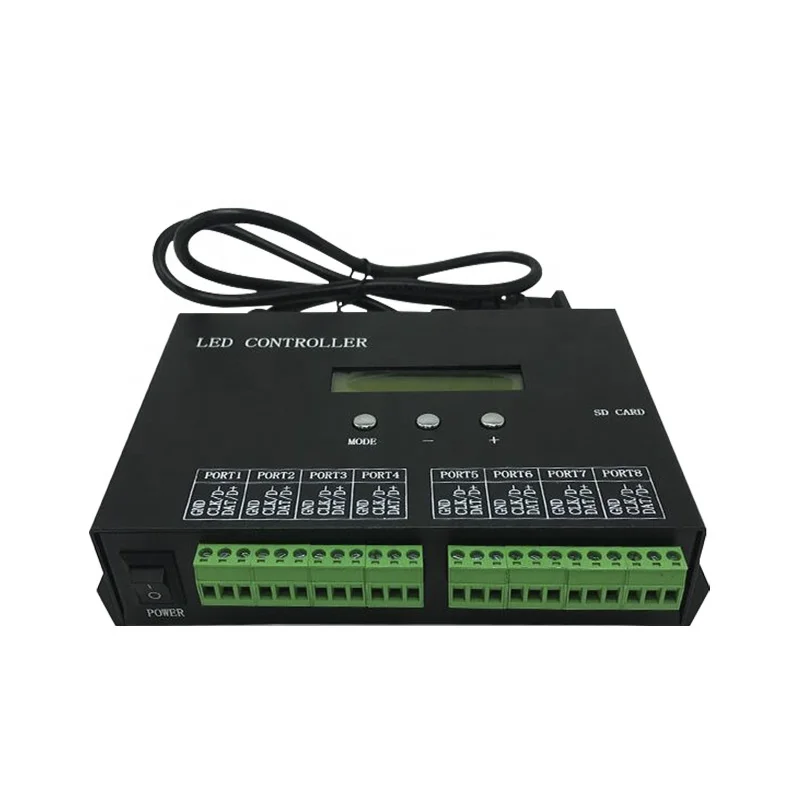 

LED control system outdoor and indoor RGB colorful 5 wires DMX controller