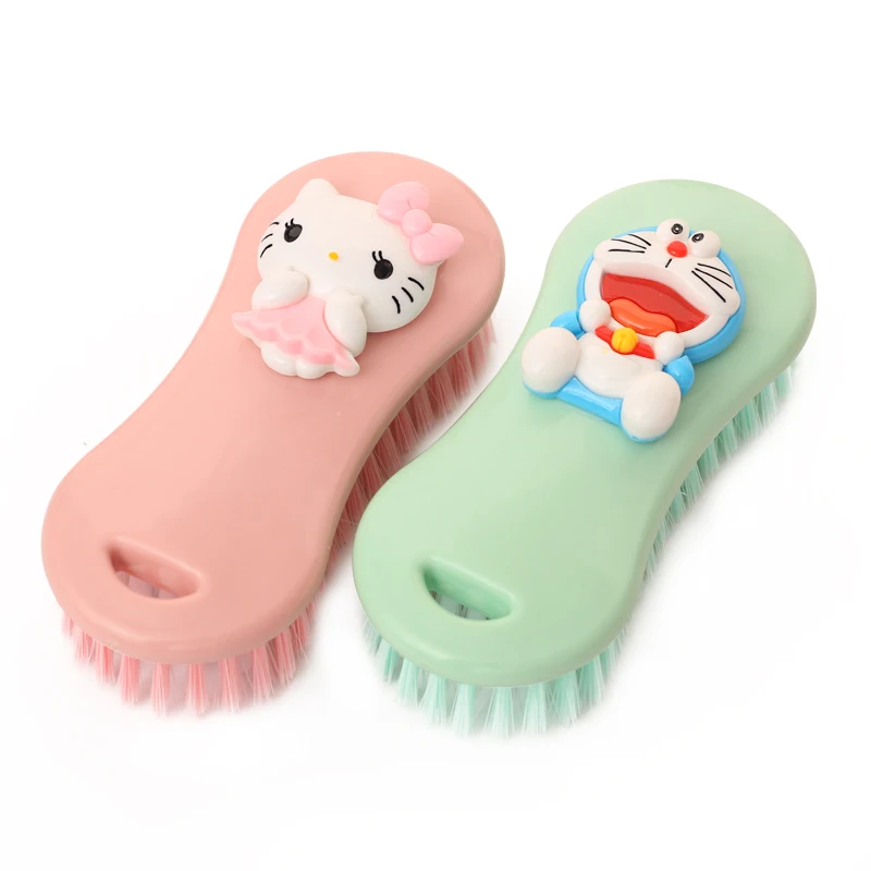 

Kawaii Cartoon HelloKittys Multi-functional Cleaning Brush Shoes Brush Kitchen Cleaning Brushes Kitty Cat Doraemon Clothes Brush