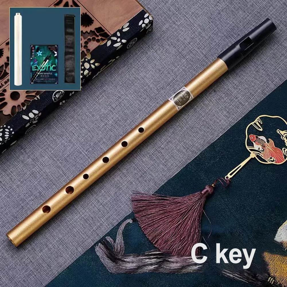 

6 Hole Flute C/D Key Irish Whistle Ireland Tin Penny Flute Woodwind Musical Irish Whistle For Beginners Professionals Alike